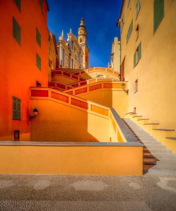 Monaco # Menton - 4 Persons - Hypercenter - Private Parking - Full Renovated - Clim - Fast Wifi - Beach And Sun Exteriér fotografie