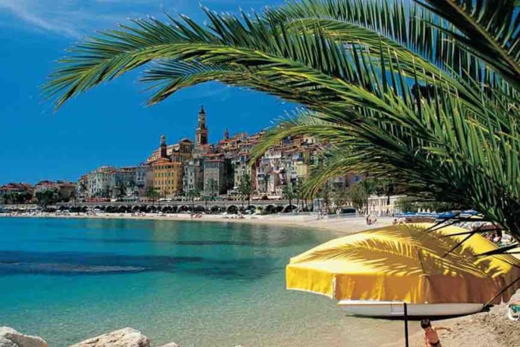 Monaco # Menton - 4 Persons - Hypercenter - Private Parking - Full Renovated - Clim - Fast Wifi - Beach And Sun Exteriér fotografie
