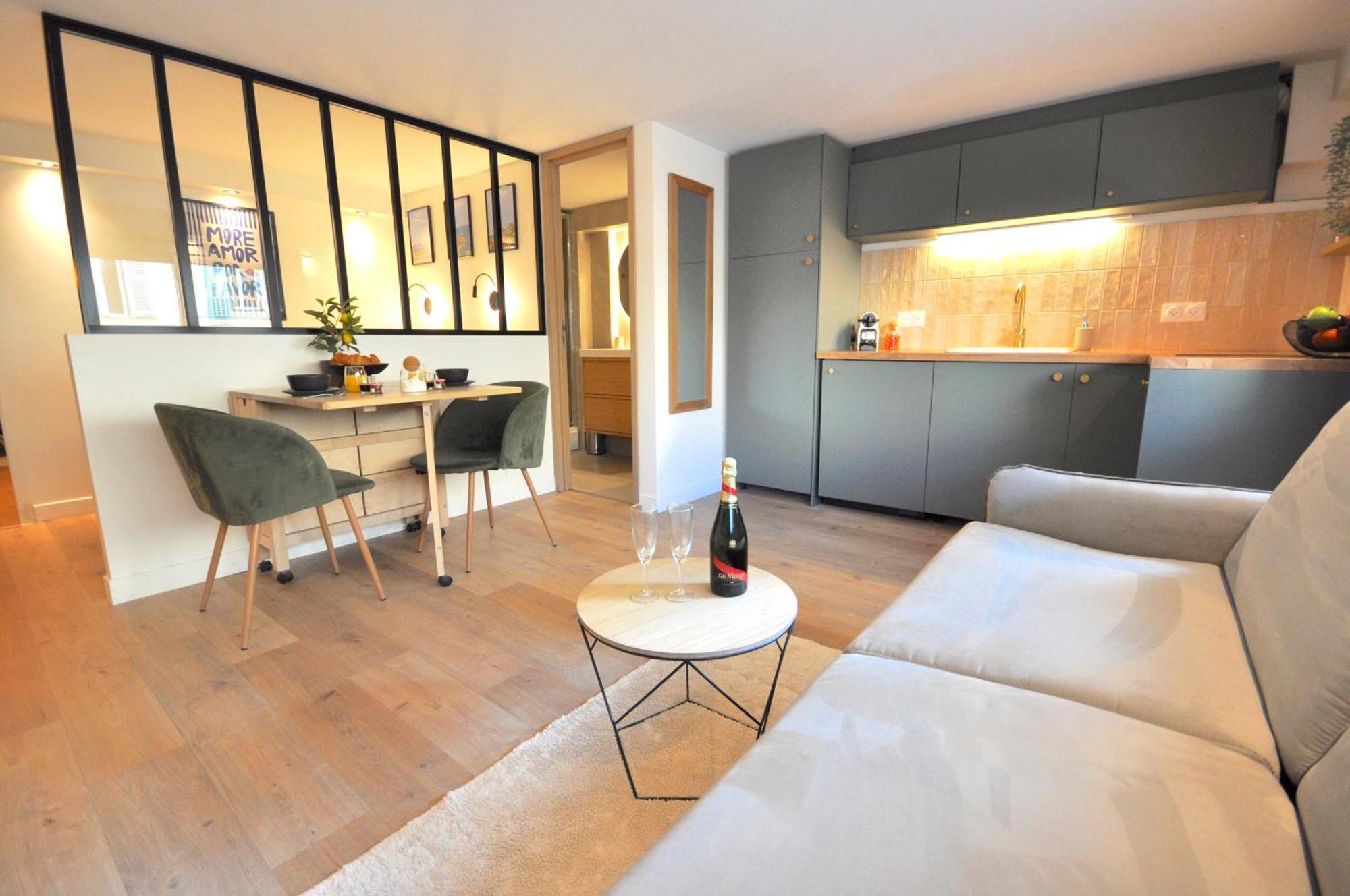 Monaco # Menton - 4 Persons - Hypercenter - Private Parking - Full Renovated - Clim - Fast Wifi - Beach And Sun Exteriér fotografie