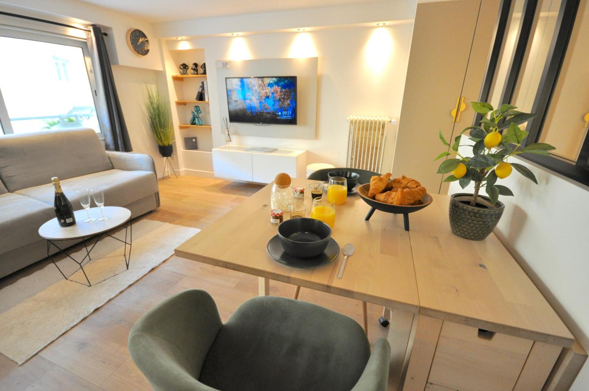 Monaco # Menton - 4 Persons - Hypercenter - Private Parking - Full Renovated - Clim - Fast Wifi - Beach And Sun Exteriér fotografie