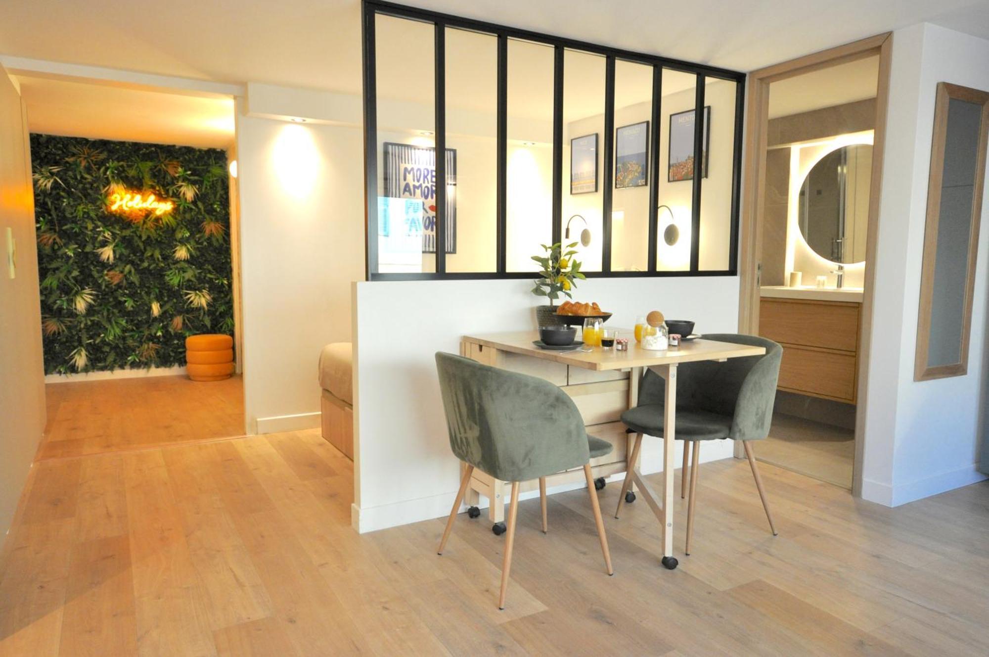 Monaco # Menton - 4 Persons - Hypercenter - Private Parking - Full Renovated - Clim - Fast Wifi - Beach And Sun Exteriér fotografie